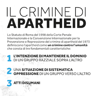 IL Crimine di Apartheid