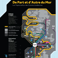 De Part et d'Autre du mur: Itinéraires d'autobus de la colonisation israélienne