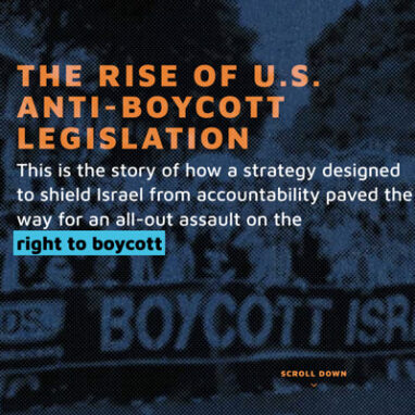 The Rise of U.S. Anti-Boycott Legislation 