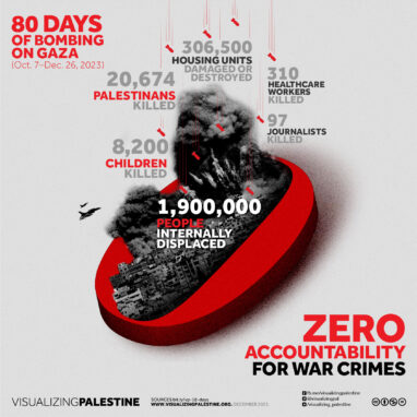 Zero Accountability- 80 days-Gaza Assault