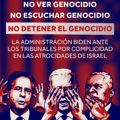 No ver genocidio, no escuchar genocidio, no detener genocidio