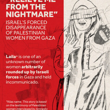 Israel’s Enforced Disappearance Of Palestinian Women From Gaza