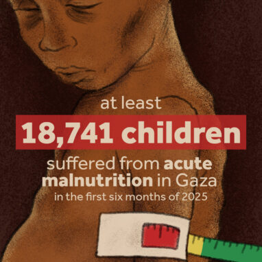  Forced Starvation of Palestinian Children in Gaza